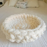 Exquisite Pearl White Cushion