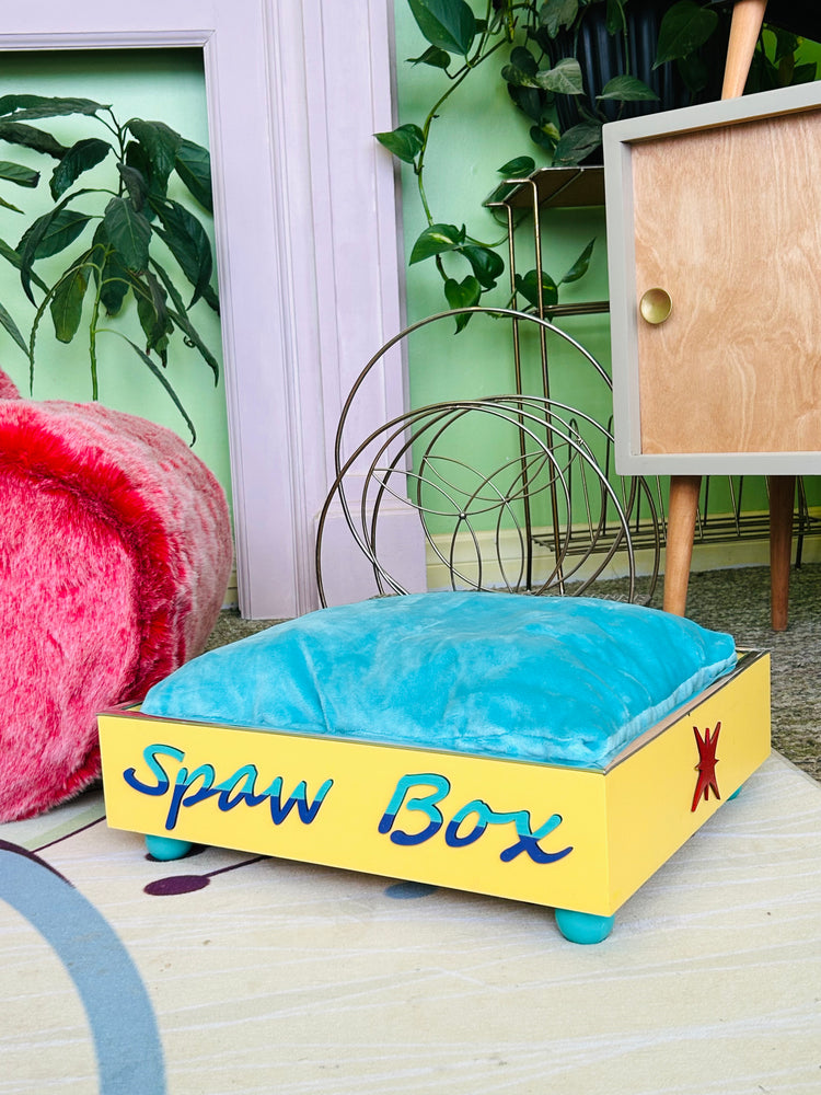 Spaw Box Pet Bed 1 Yellow