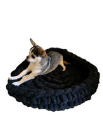 Exquisite Black Opal Cushion