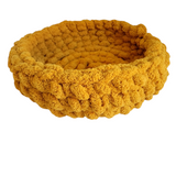 Coussin exquis en citrine jaune