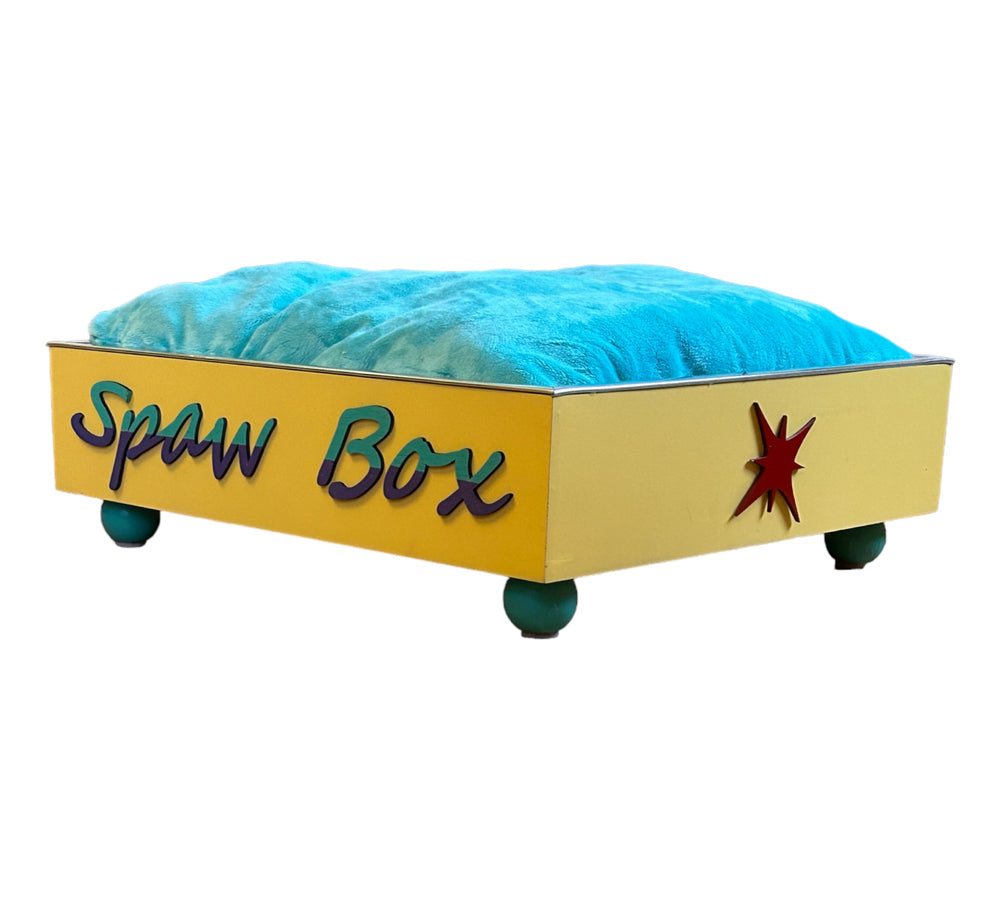 Spaw Box Lit pour animal domestique 1 Jaune